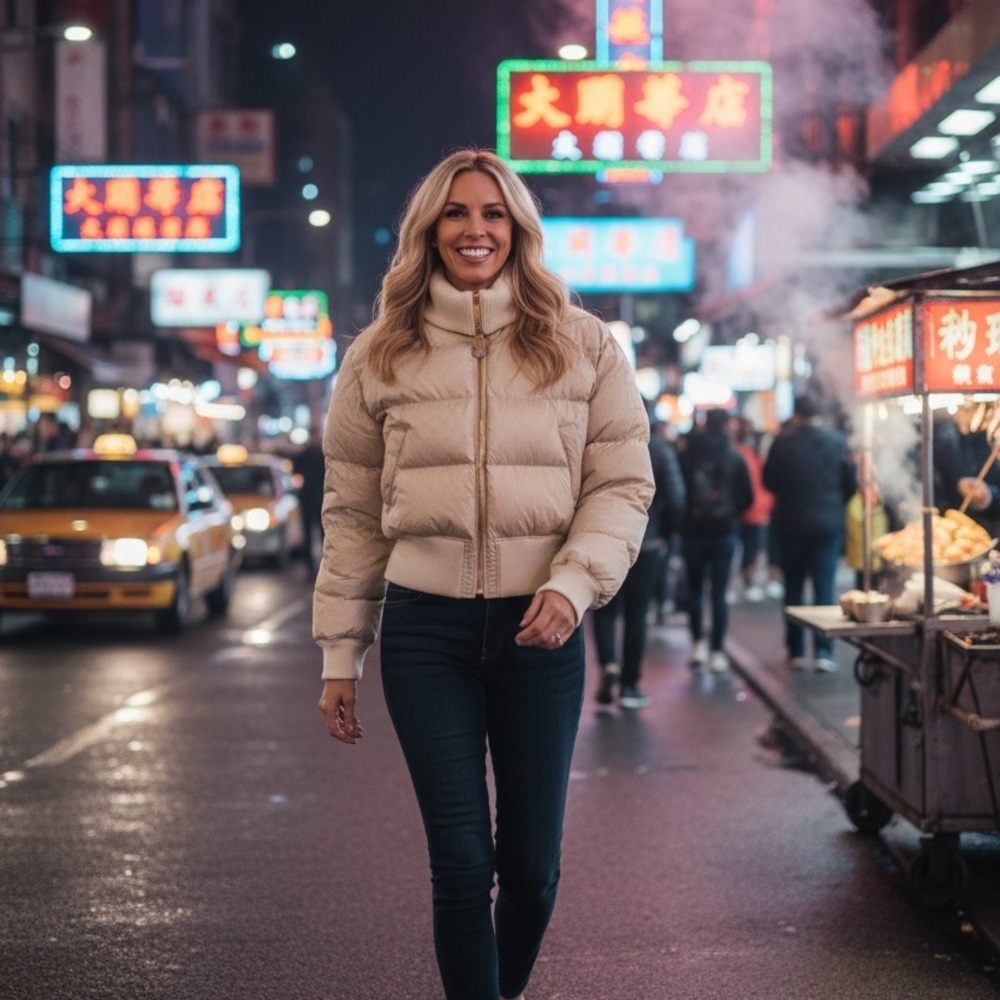 💋Louis Vuitton Beige Puffer Jacket 009 - Picture 1 of 15